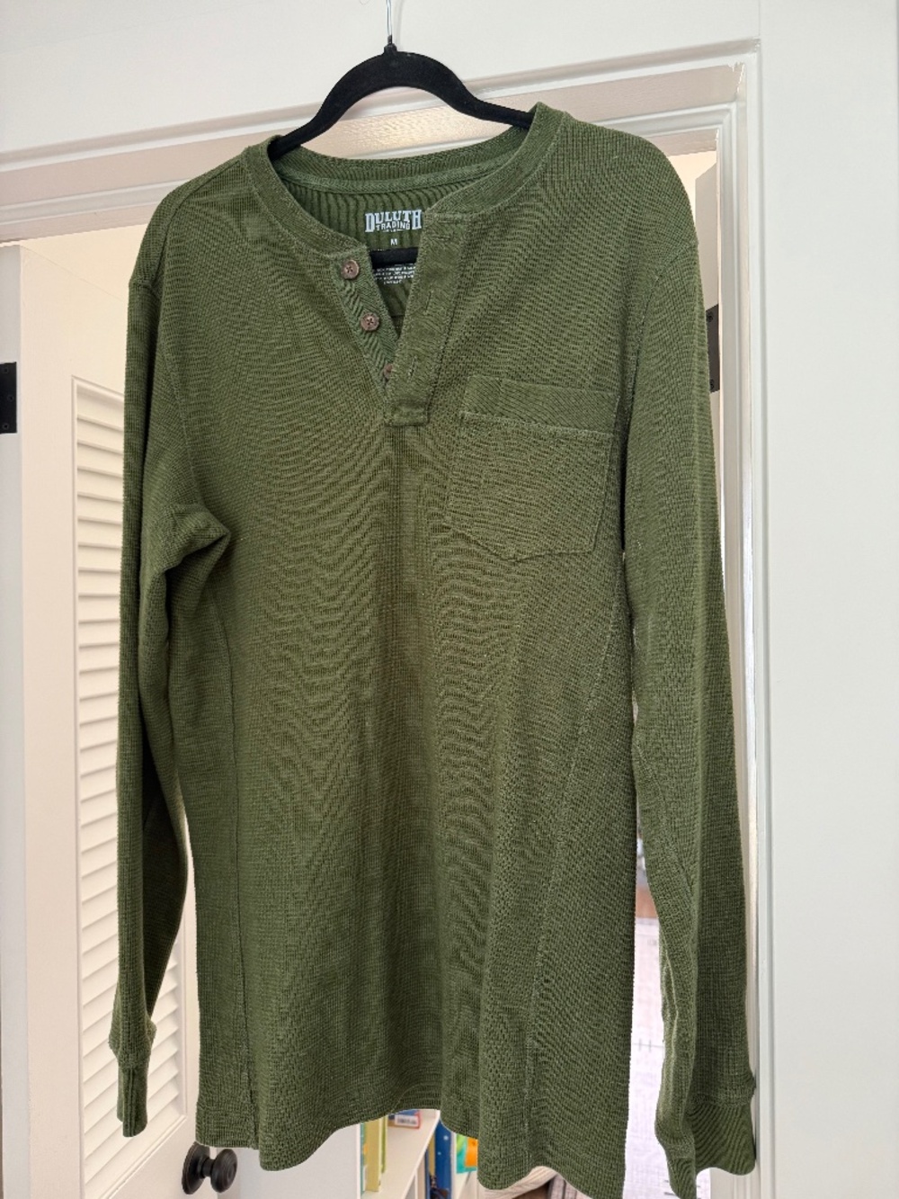 Duluth Trading Co. Waffle Henley